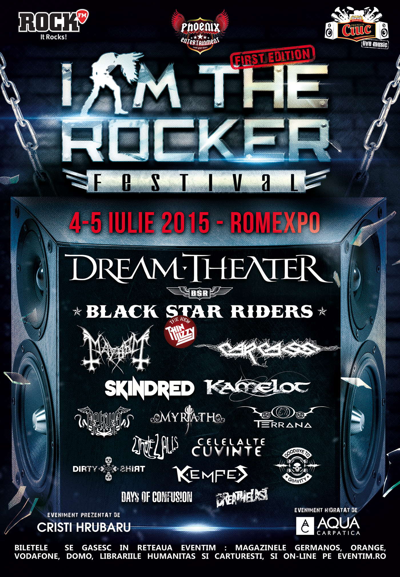 Legendara si controversata trupa Mayhem vine la I AM THE ROCKER